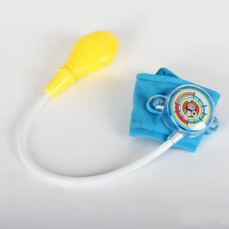 

Funny Game Cosplay Children Simulation Family Doctor Toy Small Nurse Mini Blood Pressure Meter Baby Boys Girls Pretend Play Toys