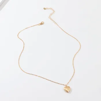 

Alloy Love Can Be Opened Pendant Necklace For Women Jewelry Novel Collares Friend Girl Accessories Aesthetics Suspension XL10141