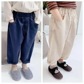 

2020 children's autumn new products children's Korean autumn harem pants girls casual pants kids pants