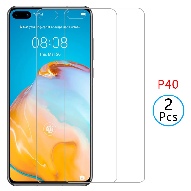 Чехол для huawei p40 защитный экран из закаленного стекла huaweip40 p 40 чехол телефона global 6