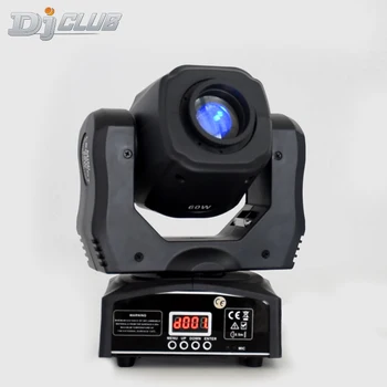

60W Led Spotlight Moving Head Light Mini Dmx Light Disco Dj Stage Lighting Led High Brightness For Party Concert