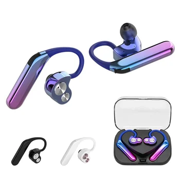 

X6 TWS Binaural Earphone Ear Hook Bluetooth 5.0 Wireless Earbuds Noise Cancelling HiFi Support Bass Headset Earphones