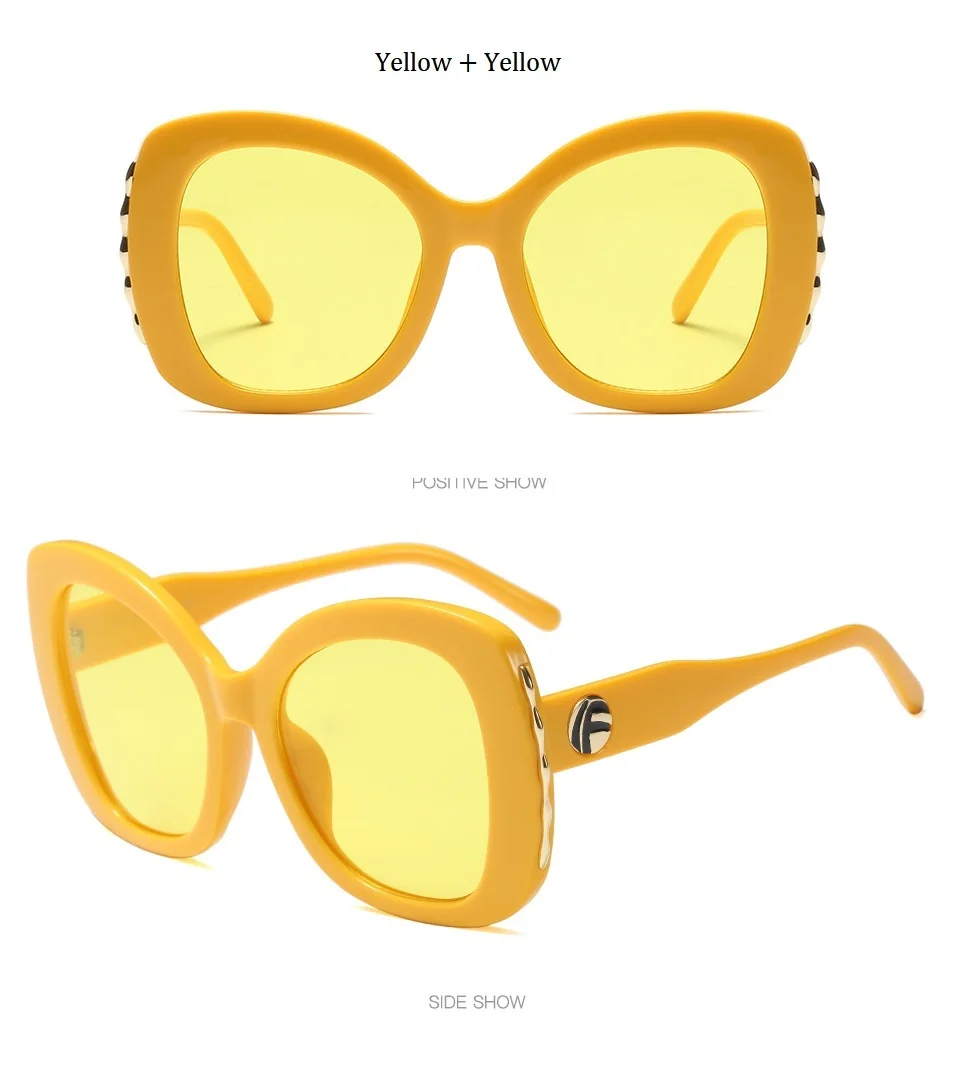 Женские квадратные солнцезащитные очки, женские роскошные фирменные дизайнерские негабаритные оттенки, женские солнцезащитные очки «кошачий глаз», большая оправа, очки Oculos De Sol