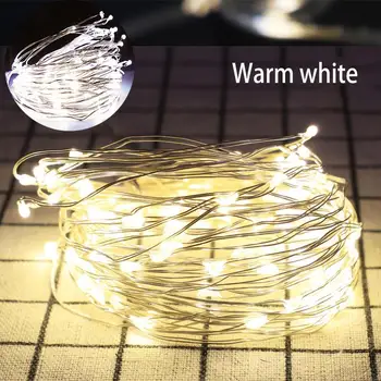 

Solar Copper Wire lamp Eight Function Solar Copper Wire lamp Courtyard Waterproof Light String Christmas Day Lanterns Lighting
