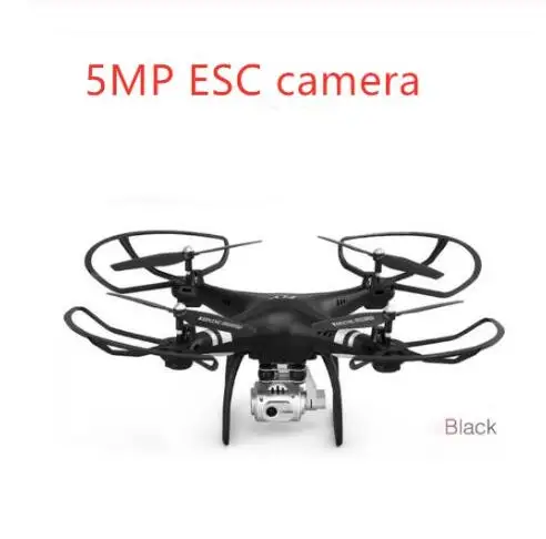 5MP black Профессиональный Квадрокоптер Дроны с HD камерой Wifi FPV RC вертолет телеуправляемый четырехосный самолет аэрофотосъемка игрушки подарок - Цвет: 5MP black