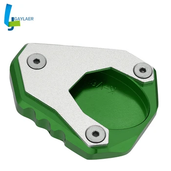 

For Kawasaki Versys 650 2015 2016 2017 2018 Motorcycle Versys Side Stand Enlarge motorbike Side Kickstand Stand Extension Plate
