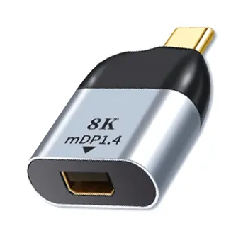 

Type c to Displayport 1.4 Male to Female USB C to DP Displayport 8K 60HZ Converter Cable Hub for MacBook Air