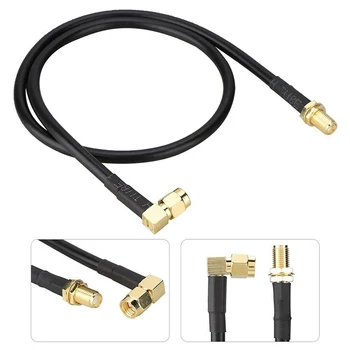

1PC SMA Female To Male Radio Coaxial Extend Cable Antenna For Baofeng UV-5R UV-82 UV-9R Plus Walkie Talkie Extension Cord