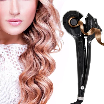 

Auto Hair Curler Automatic Steam Spray Ceramic Curling Wand Rotating Curling Iron Hair Wave Styling Tools Hair Crimper Iron