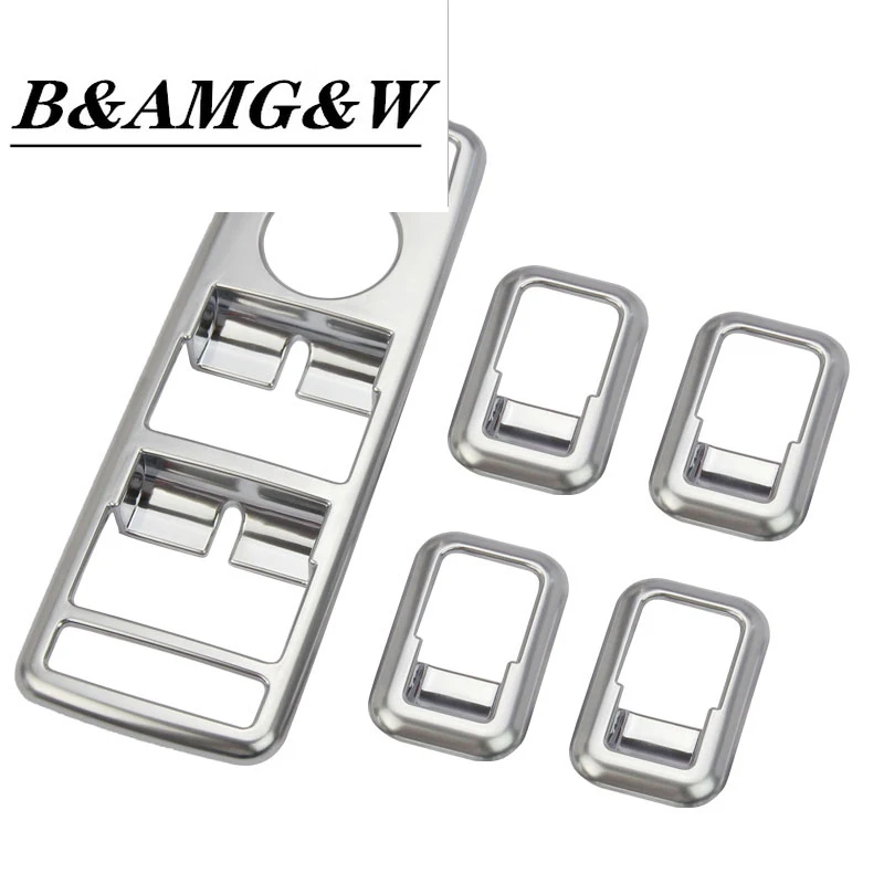 

ABS Chrome Window Lift Switch Button Cover Trim For Mercedes Benz A/B/C/E/GLE/GLA/CLA/GLK/ML W212 W204 Car Styling Accessories