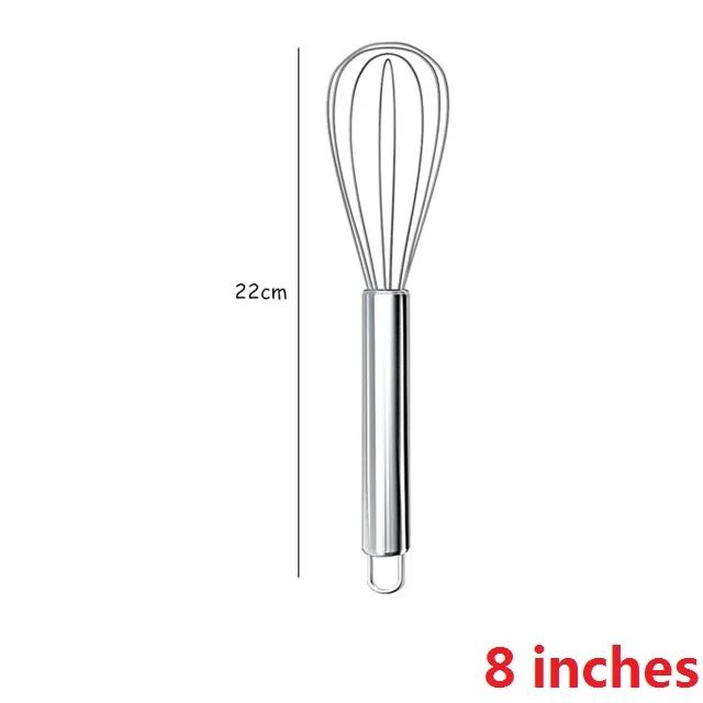 1 pack Whisks for Cooking, 10 inch Stainless Steel Whisk for Blending,  Whisking, Beating and Stirring, Enhanced Version Balloon Wire Whisk