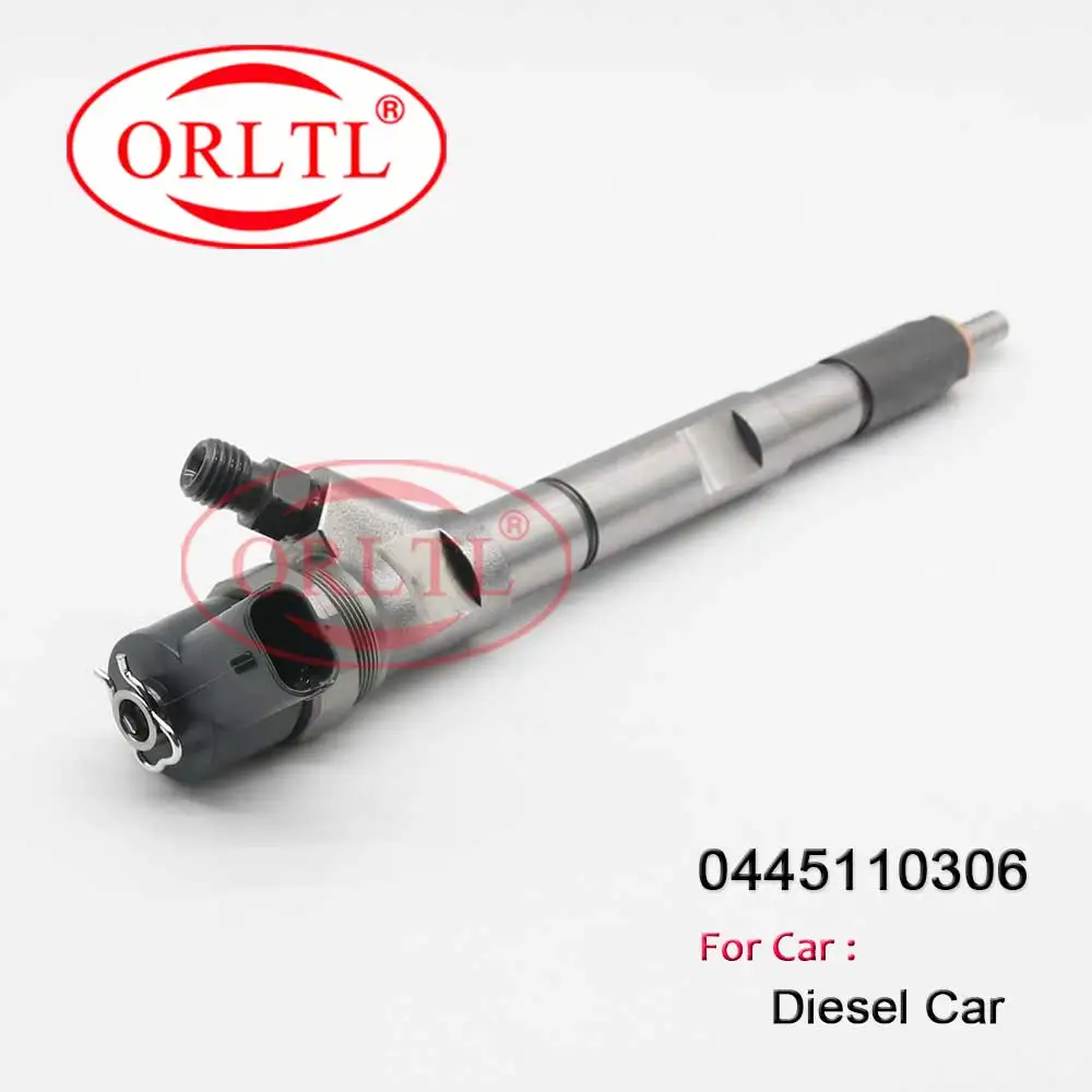 

ORLTL 0 445 110 306 Diesel Fuel Injector Nozzle Spray Gun 0445110306 CR Excavator Inyector 0445 110 306 Fuel Injector Nozzle