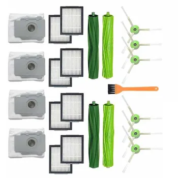 

Dust Bags Side brushes Filters I7 Plus E5 E6 E7 Cleaning brush Replacement