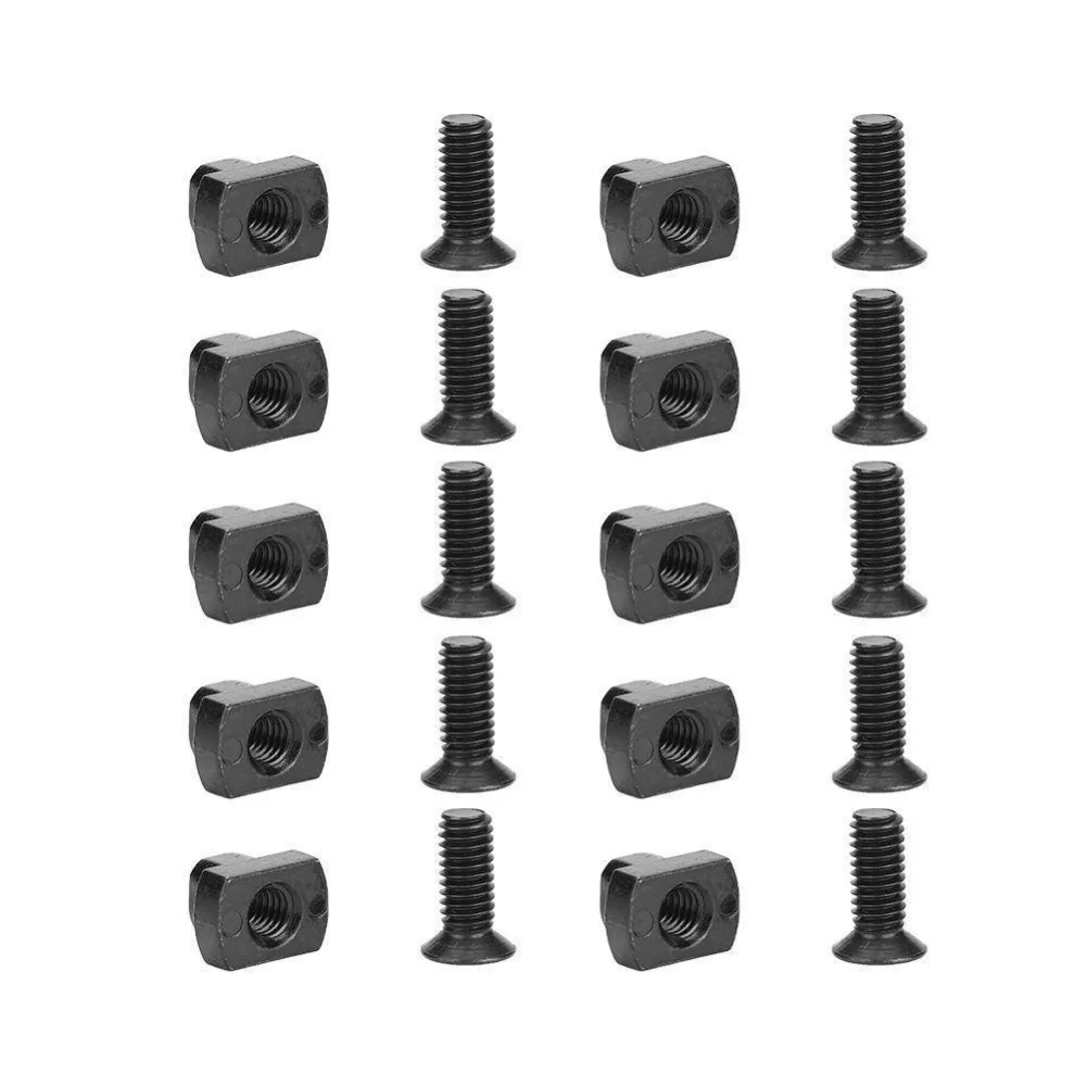 Airsoft AR 15 Accessories tactical 10pcs Universal M-Lok Handguard system Rail Screws and Nuts for hunting страйкбол снаряжение (6)