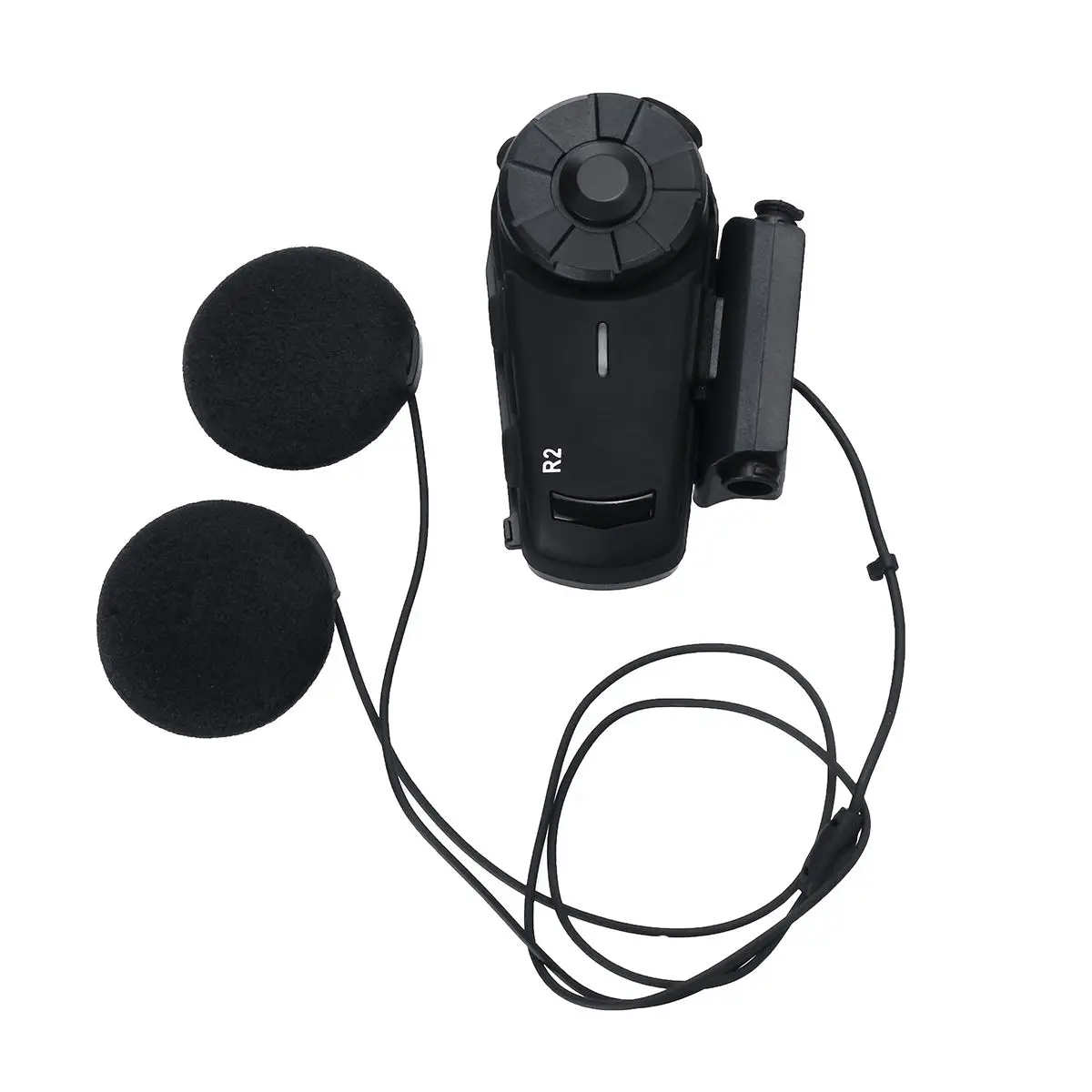 R2 Pro мотоциклетный шлем домофон мотоцикл Беспроводная bluetooth-рация гарнитура Водонепроницаемый BT переговорные+ FM для 8 гонщиков