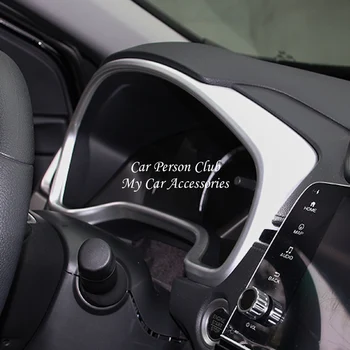 

For Honda CR-V CRV 2017 2018 2019 Dash Board Box Meter Instrument Frame Panel Gauge Cover Interior Trims Car Styling Accessories