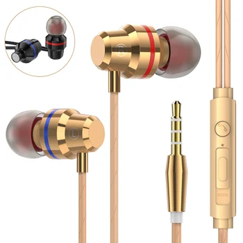 

PTM M5 Metal Headphone Noise Isolating in ear Earphone Headset with Mic
