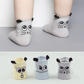 

Socks Baby Winter Baby Infant Socks Newborn Cotton Soft Boy Girl Sock Cute Cartoon Toddler Anti-slip Socks