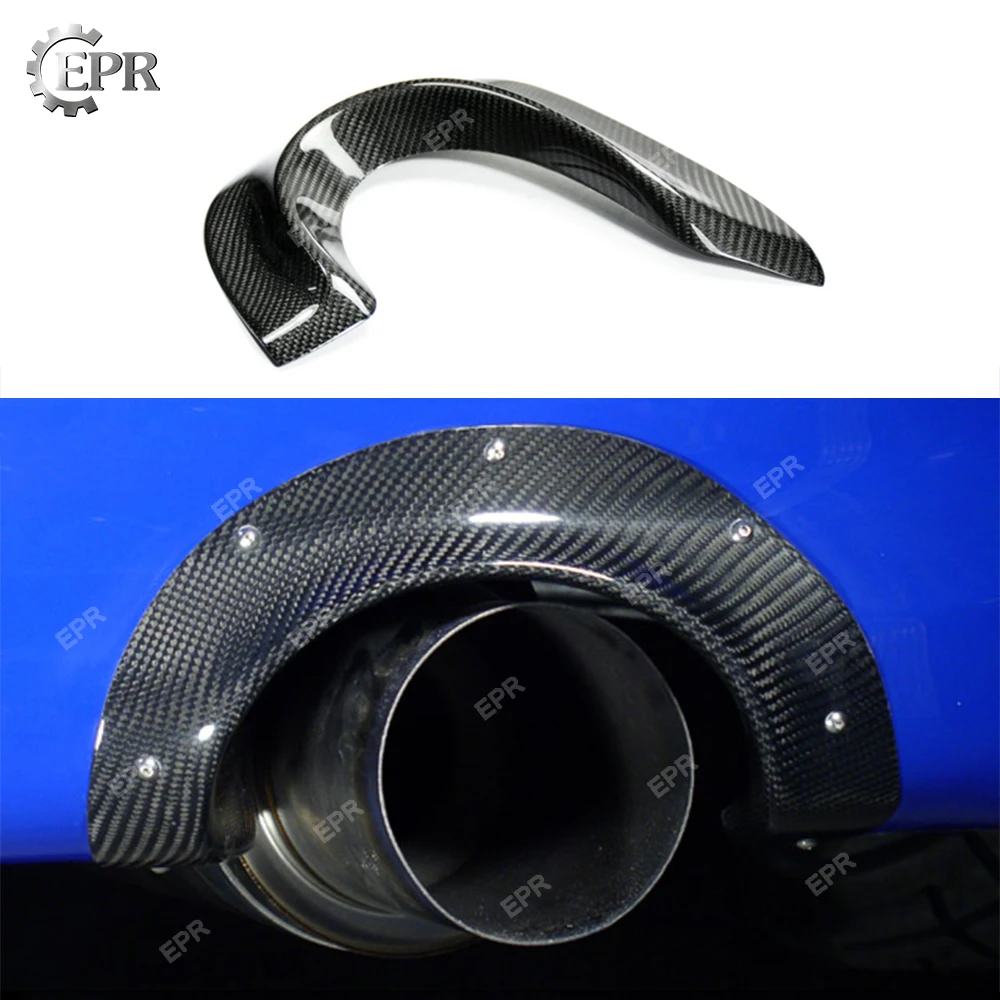 

For Mazda MX5 NA JDM NA8 Carbon Fiber Rear Bumper Exhaust Heatshield Body Kit Tuning Part Trim For NA MX5 Carbon Exhaust Cover