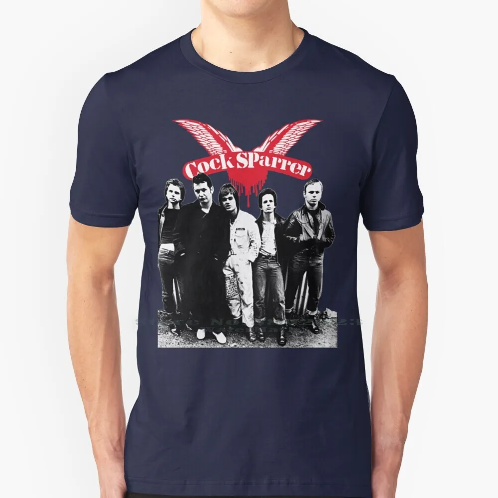 Футболка для пениса Sparrer 100% из чистого хлопка большого размера пенис Punk Oi London Uk