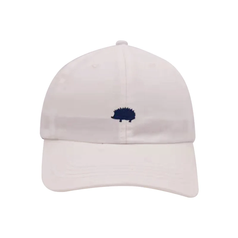 

Dad Hat Cute Hedgehog Embroidery White Baseball Cap Women Summer Snapback Men Caps Unisex Exclusive Release Hip Hop Hats