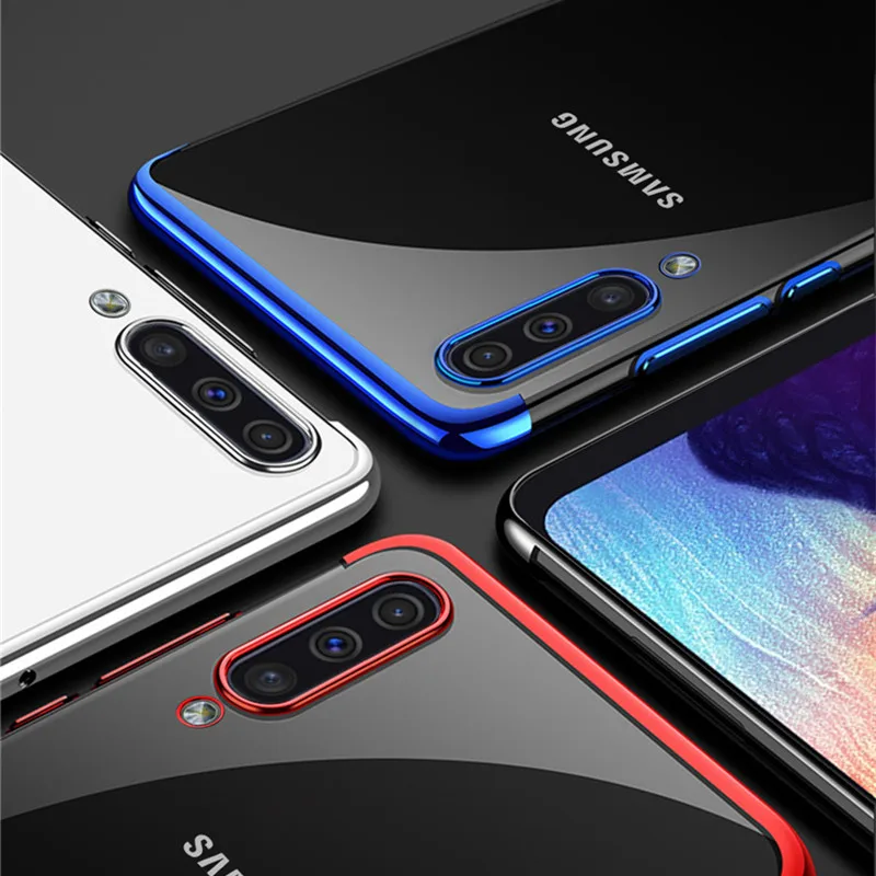 Защитный чехол для Samsung Galaxy S10 5G Plus S10e A6 A8 2018 A750 Note 10 Pro мягкий силиконовый