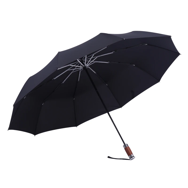 Large Full Automatic Umbrella Rain Women Men Business Folding UV Umbrella Windproof German 10K Windbreak Golf Umbrellas SY126
