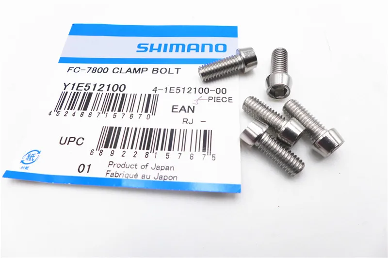 SHIMANO Y1E512100 болт левого кривошипа(M6 x 15
