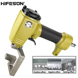 Pistolet de poinçonnage pneumatique rond DK6L, pince à quille légère en acier, pince de poinçonnage d'angle latéral, pistolet de rivetage, pince sans Rivet 