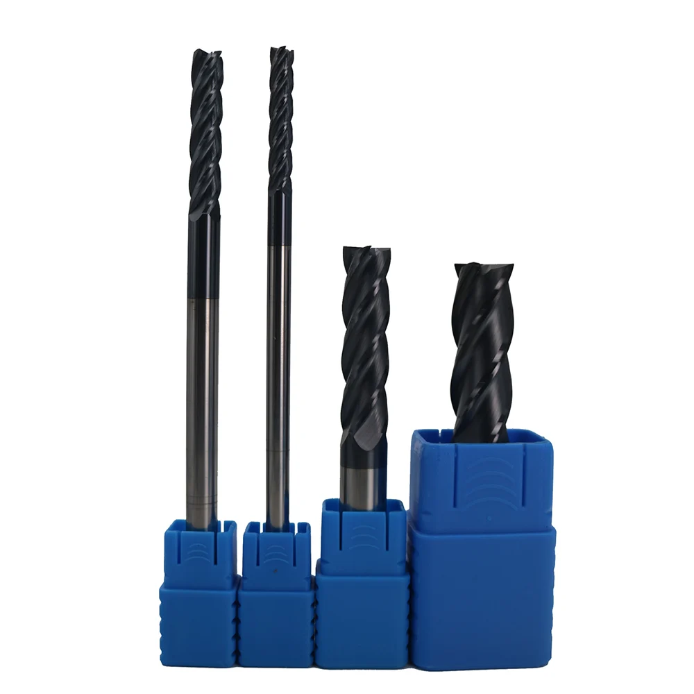 

Beable tools 4Flute Cutting Tools China Made Solid Carbide End Mill AlTiN Coated 16mm Diameter 60mm Length of Cut Overall Length