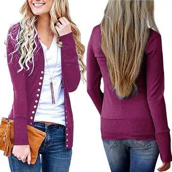 

Korean Modis Women's Cardigan Sweater Long Sleeve Loose Striped knitted Sweater Knitwear Female Coat Mujer Plus Size