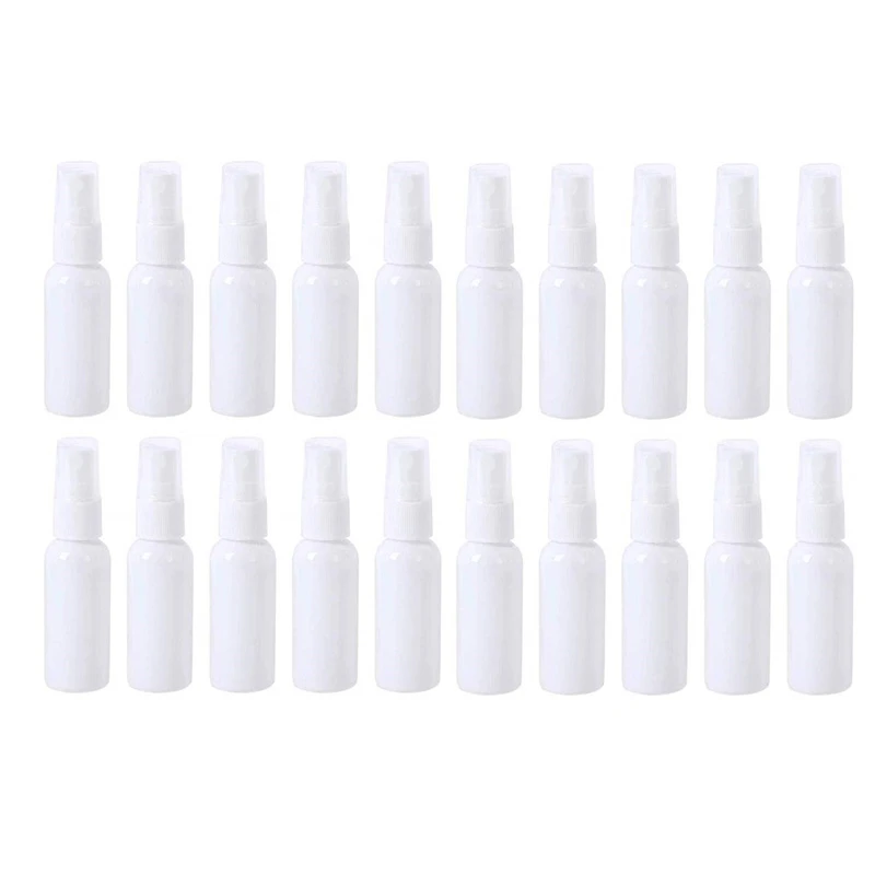

20Pcs 20Ml Refillable Mini Perfume Spray Bottle Empty Cosmetic Containers Plastic Atomizer Portable Travel Perfume Bottle