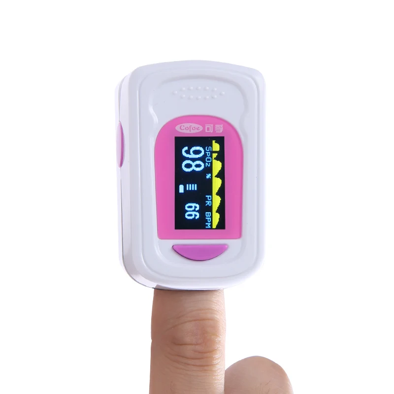 Cofoe медицинский Пальчиковый Пульсоксиметр SPO2 PR монитор насыщения крови