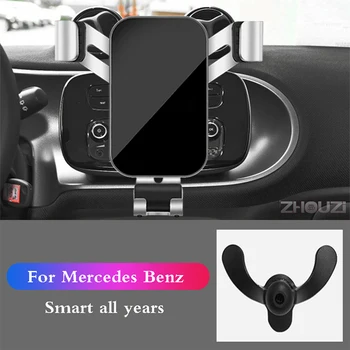 

Car Mobile Phone Holder Mounts Stand GPS Navigation Bracket For Mercedes Benz Smart Fortwo Forfour 450 451 453 Accessories