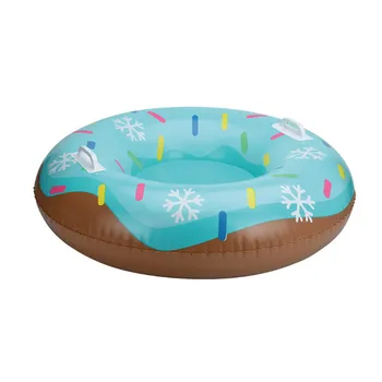 

Winter Skiing Pad Inflatable Durable safety PVC Tire Snowboard Sleds Handle Design Suitable For Both Children And Adult
