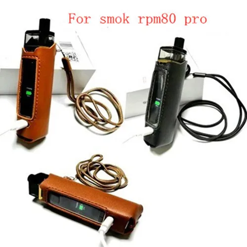 Кожаный чехол для Smok rpm80 pro защитный вейпа подходит rpm 80w 10 шт.|Бамперы| |