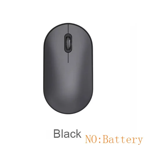Xiaomi mi iiw Бесшумная мышь Air Bluetooth Двухрежимная портативная мышь bluetooth-соединение ультратонкая стильная и легкая мышь - Цвет: black
