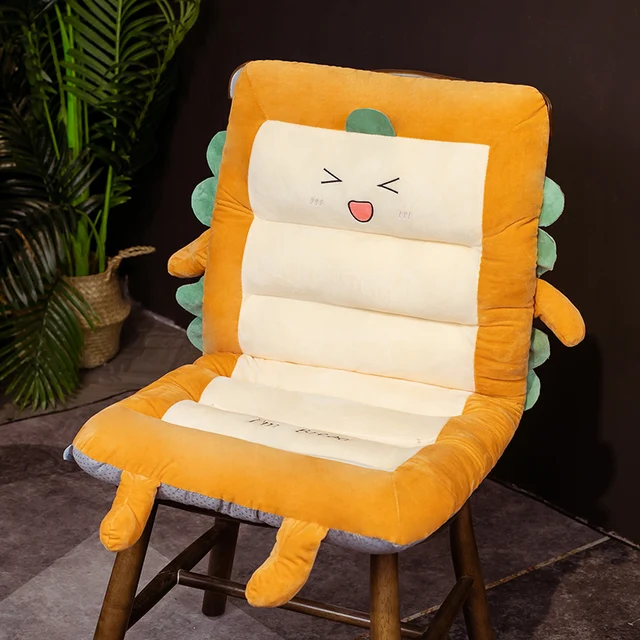 80CM Kawaii Bread Toast Cushion Plush Toys Cute Plush Doll Soft Stuffed Chair Sofa Cushion For Kids Girls Gifts