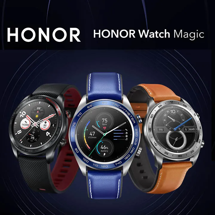 Оригинальные часы huawei HONOR Magic, gps, для бега, Bluetooth 4,2, спортивные, умные часы, пульсометр, 50 м, профессиональные, водонепроницаемые