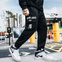 FAXIKA новые зимние студенты подростки жирные большой размер свободный брюки nutty свободные рабочие Слаксы