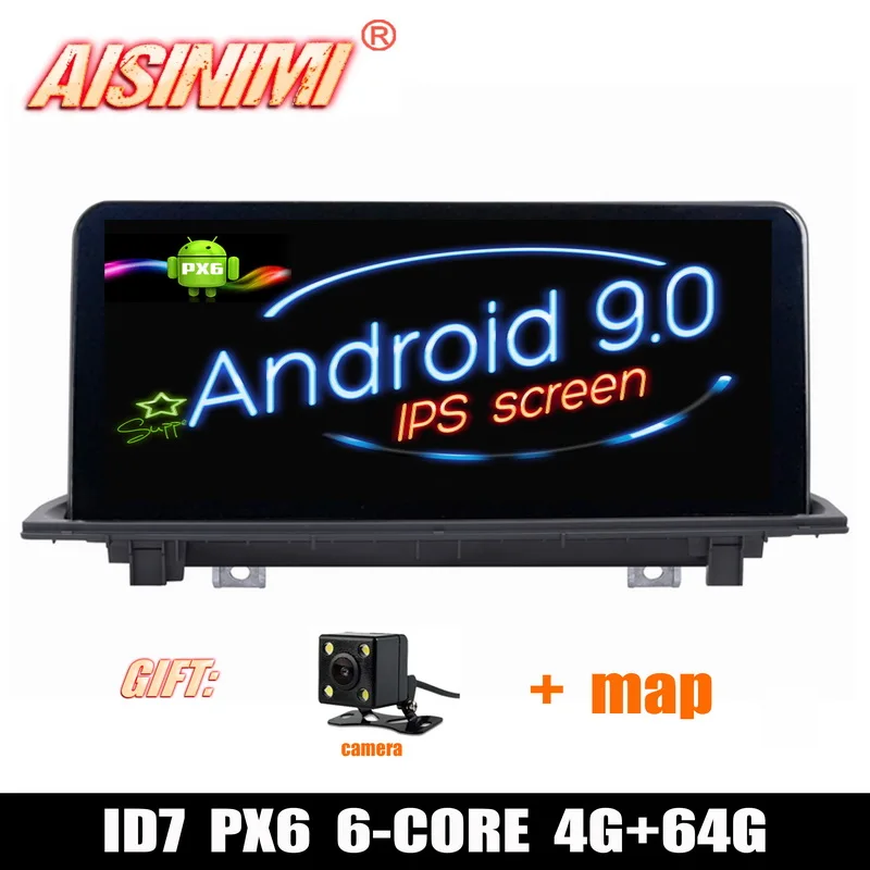 Android 9 0 4 + 64G Автомобильный Dvd Navi плеер для BMW X1 F48 (2016-2017) Оригинальная NBT система