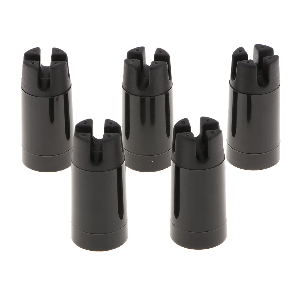 5pcs Fishing Rod Butt Cap End Protector Component for Rod Building or Repair Fishing Rod Butt Caps