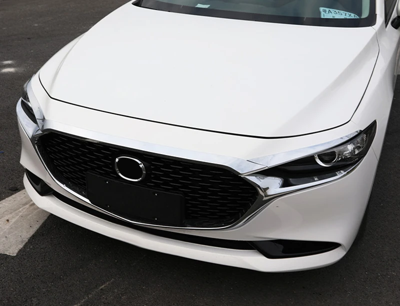 Для Mazda 3 M3 Axela передний капот решетка для губ молдинг крышка отделка бар гарнир аксессуары для автомобиля стиль
