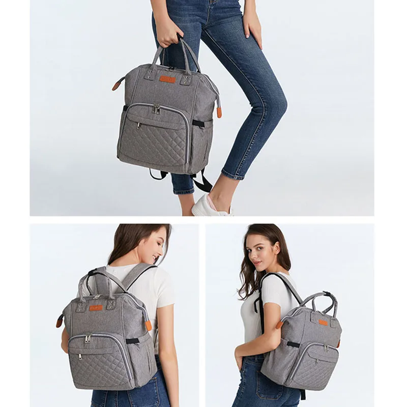 New Baby Diaper Bag Backpack Waterproof Bag Bag For Mom Travel Bolsa Maternidade Large Capacity Nappy Bags for Stroller 8 Colors