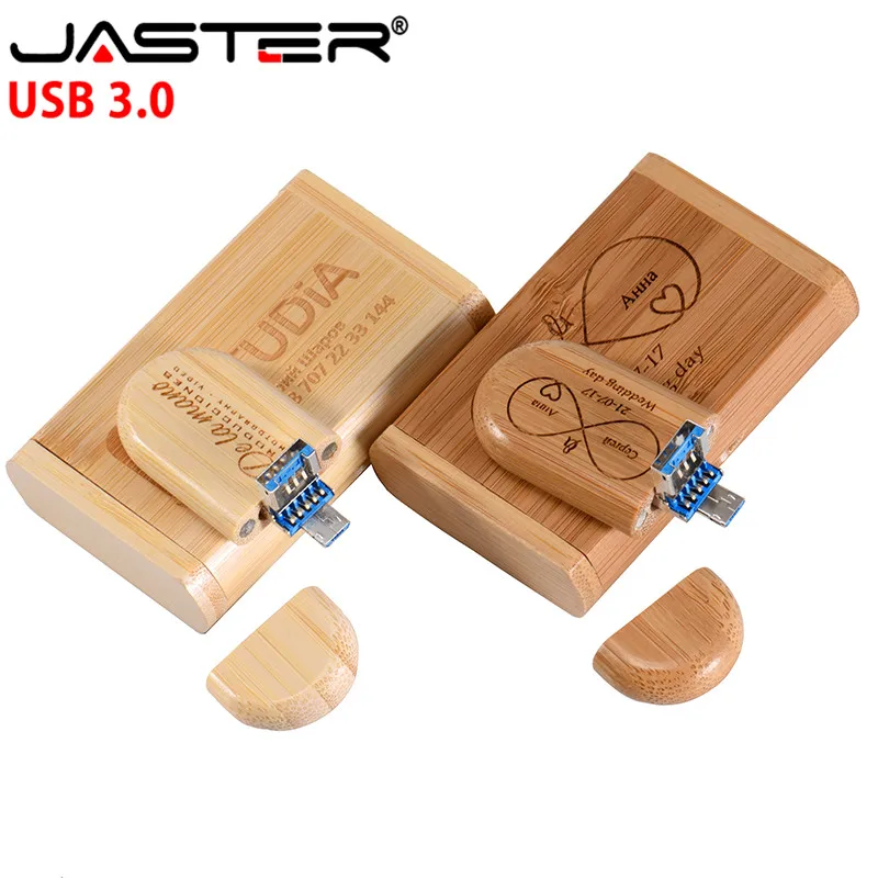 JASTER новый деревянный + коробка флеш-накопитель USB 3 0 pendrive 4 ГБ 16 32 64 Гб 128 U диск