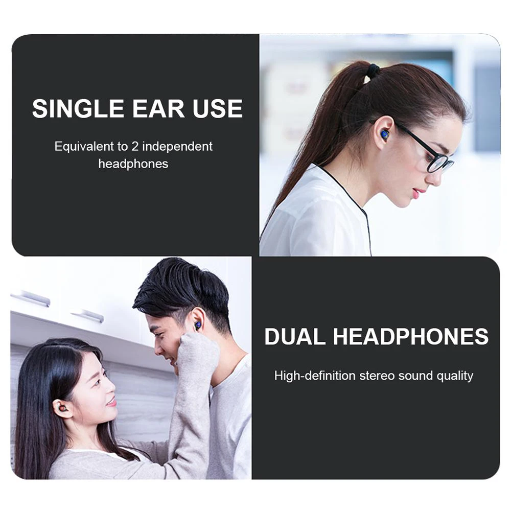V10 TWS Bluetooth наушники с микрофоном светодиодный дисплей беспроводные Bluetooth наушники водонепроницаемые шумоподавляющие наушники