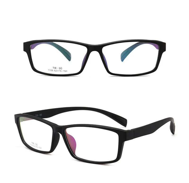 CUBOJUE 154 мм негабаритные оправы для очков для мужчин и женщин TR90 очки для мужчин по рецепту очки спортивный стиль Модные прозрачные линзы