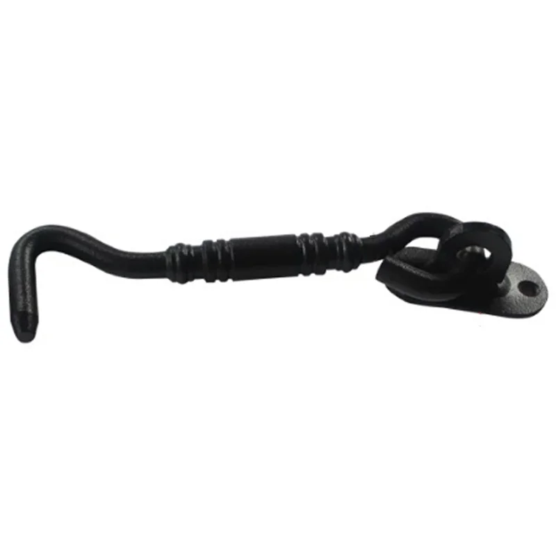

Privacy Hook-And-Eye Lock for Barn Door, Black