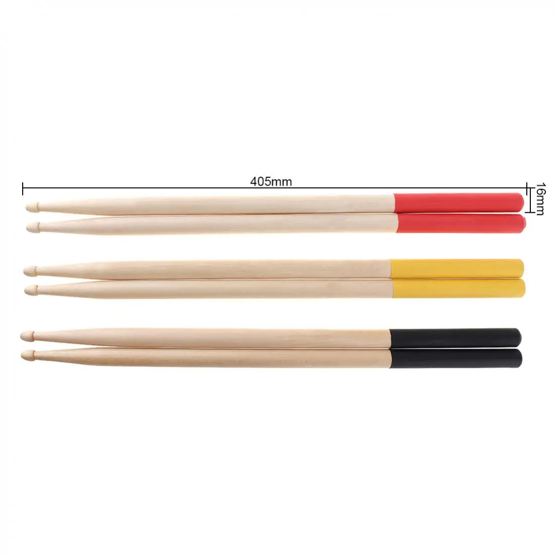 Professional 5A Maple Drumsticks - Multicolor Wood