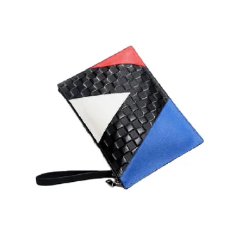 

RURU monkey 2019 Women Bag Genuine Leather Handbag Envelope Wallet Card Bags Square Handle Zipper Women Handbags Pure Color Bag